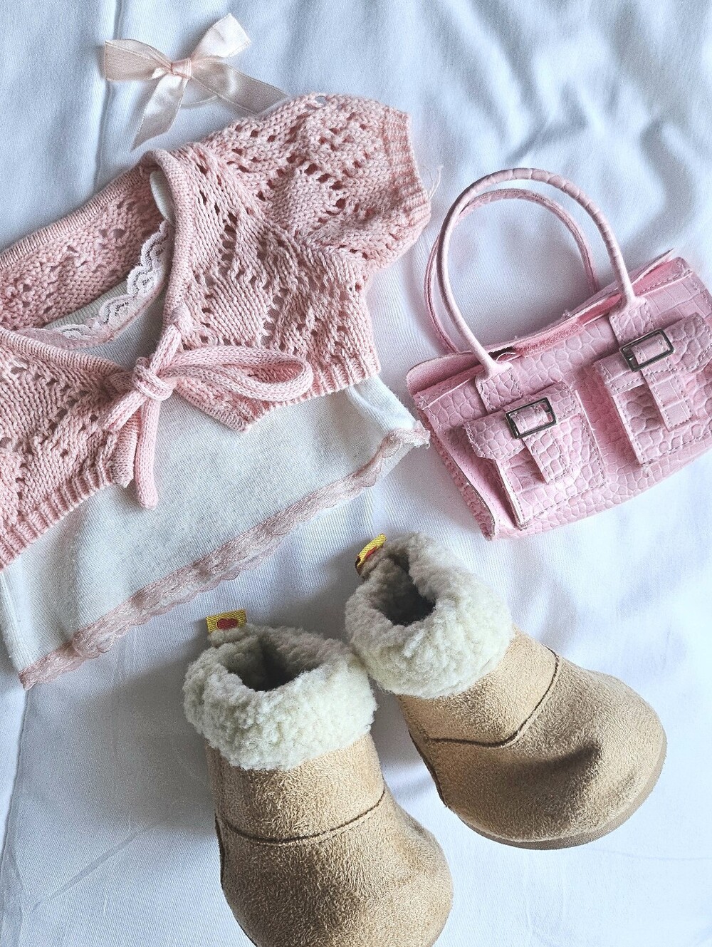 Build-a-bear Pink Y2K Outfit With Ugg Boots